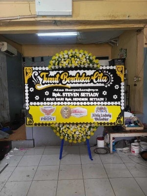 Papan Bunga di Nuanza Hotel Cikarang