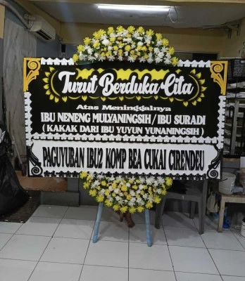 Papan Bunga di Nuanza Hotel Cikarang